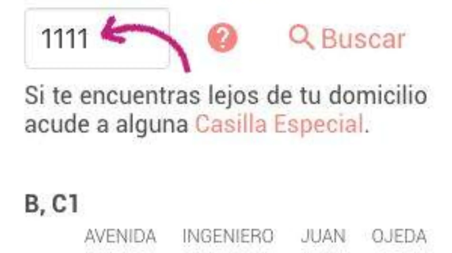 Ubica tu casilla 1